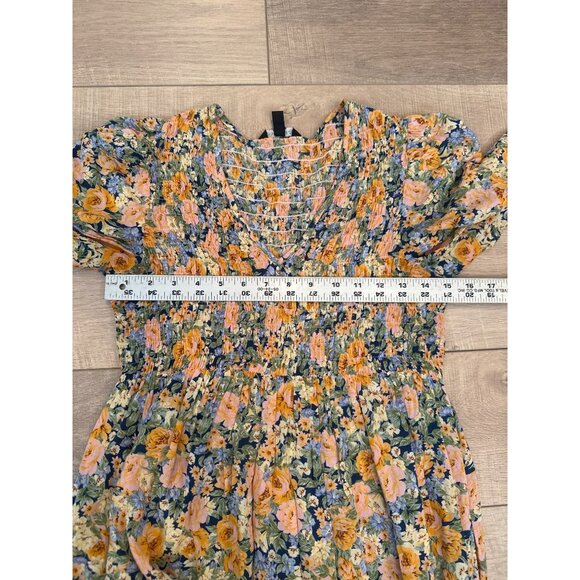 Isabella Oliver Floral Maxi Dress - Yellow and Pink - Picture 4 of 9